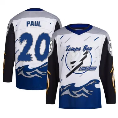 Nick Paul #20 Tampa Bay Lightning Blue Home Jersey 2022